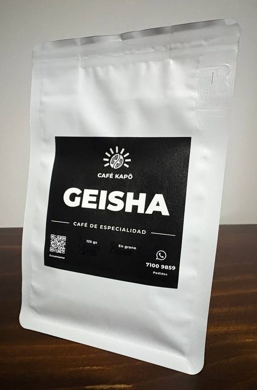 Bolsa de Café Kapö Geisha, café de especialidad